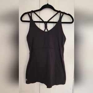 3/$25 Athleta Shelf Bra Black Tank size Medium